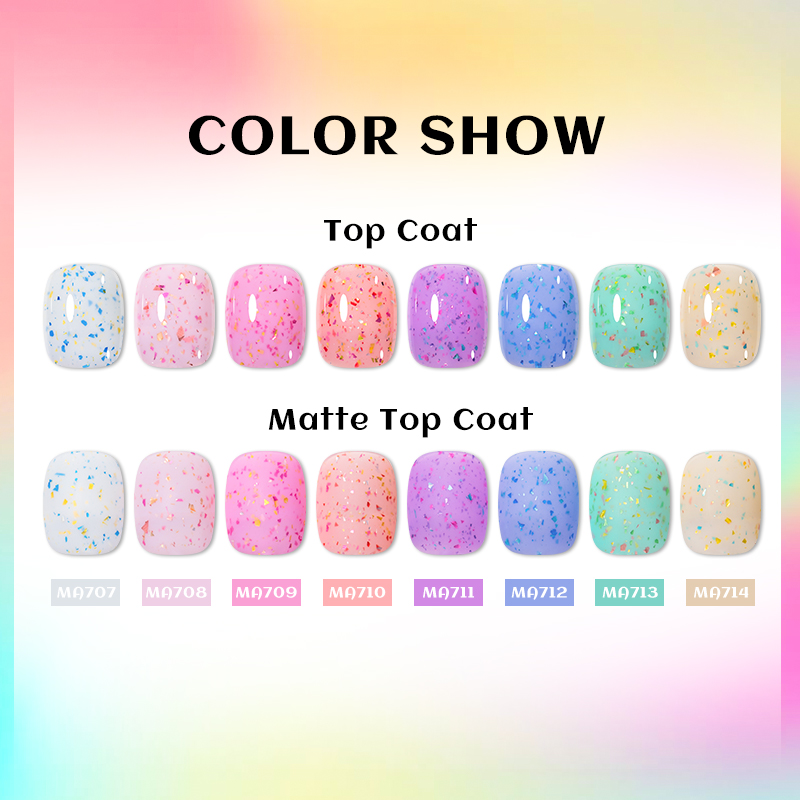 7ML MEET ACROSS Gel glitter la - Gold Foil Flakes recensione e prezzo