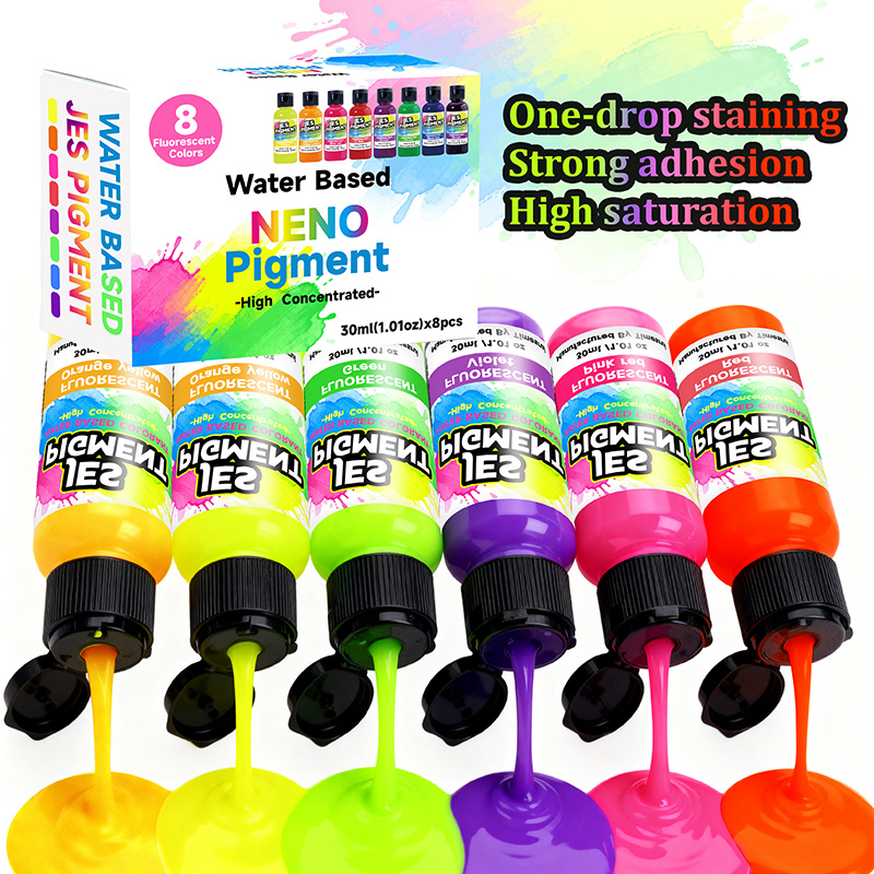 Set di 8 pigmenti fluorescenti - Resin Pigment Set recensione e prezzo