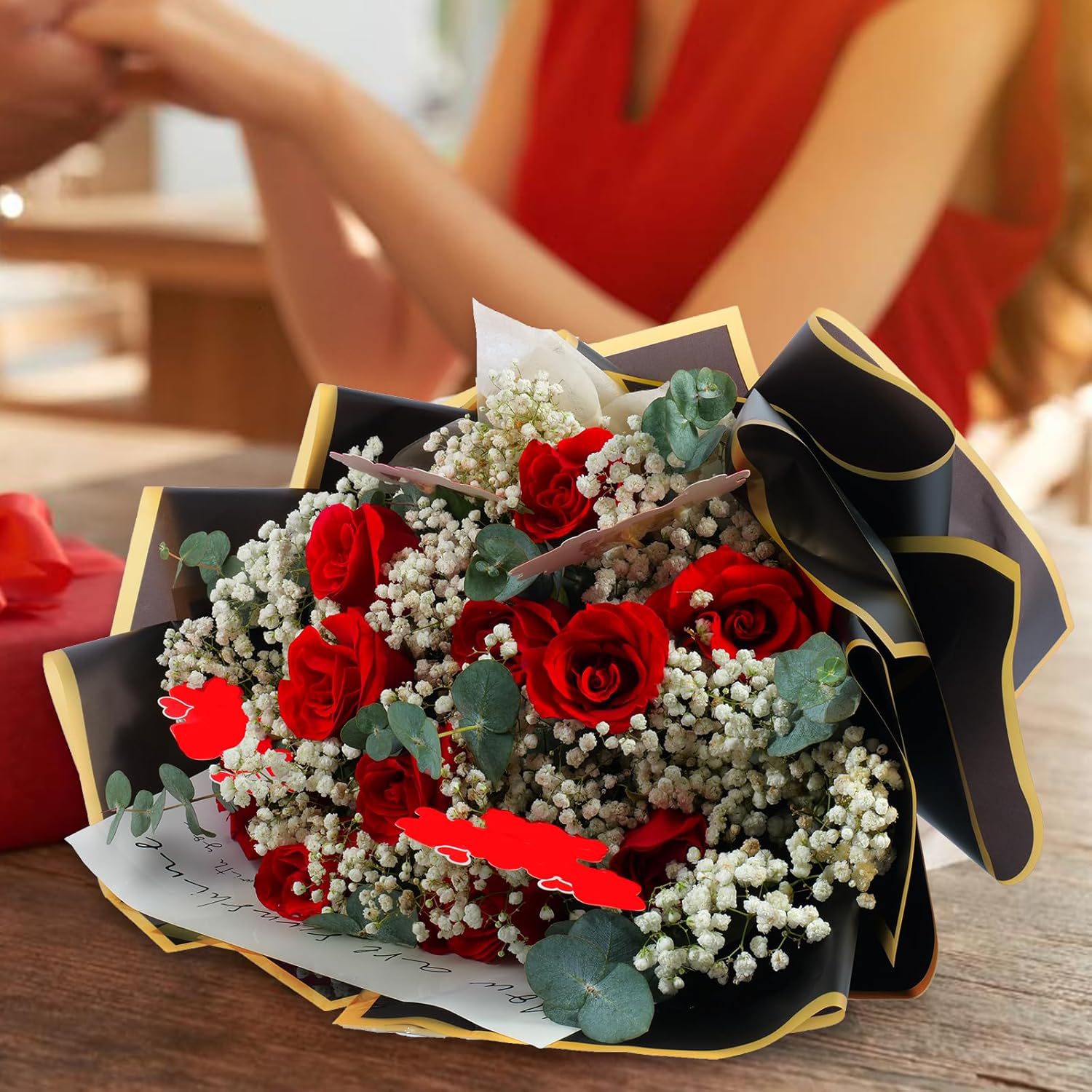 20 Fogli di Carta da Regalo Im - Gold Foil Flakes recensione e prezzo