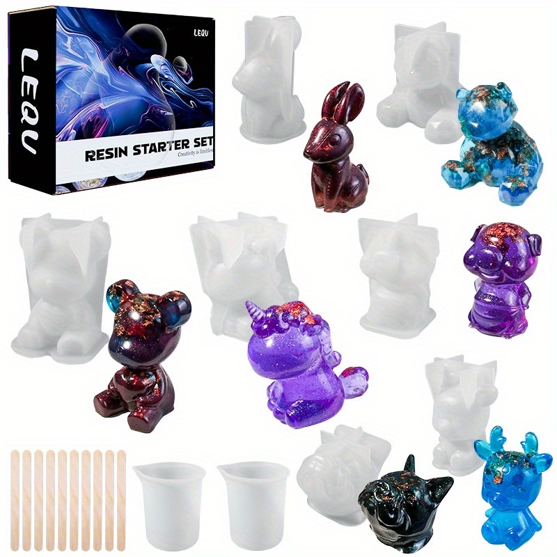 Set di 19 stampi in resina, ad - Resin Jewelry Kit recensione e prezzo