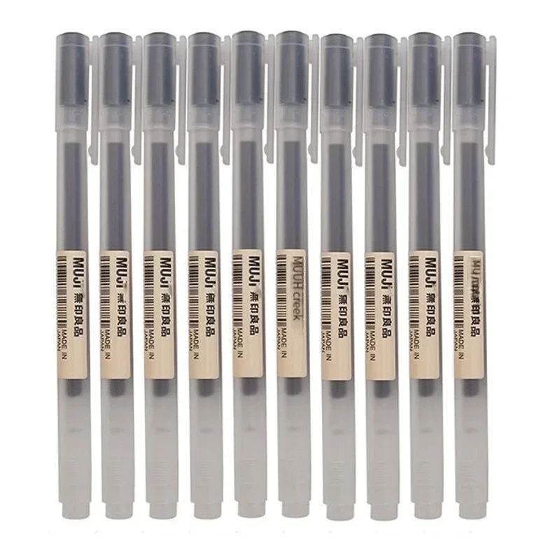 Graziosa Penna Gel MUJI Nera/R - Muji Stationery Gel Pen recensione e prezzo
