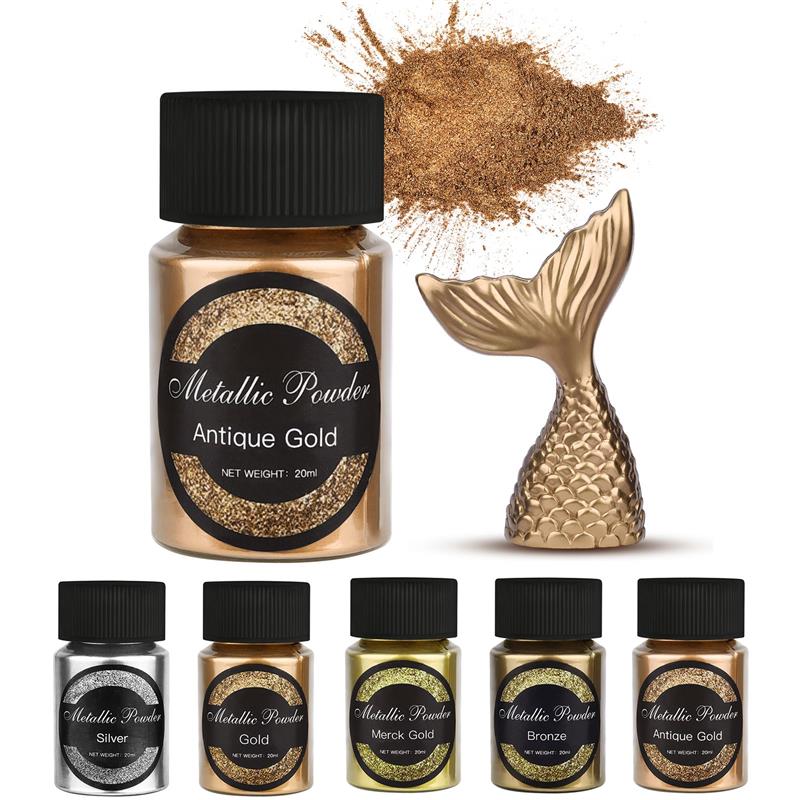 20 Ml Shimmer Metallic Oro Arg - Resin Pigment Set recensione e prezzo